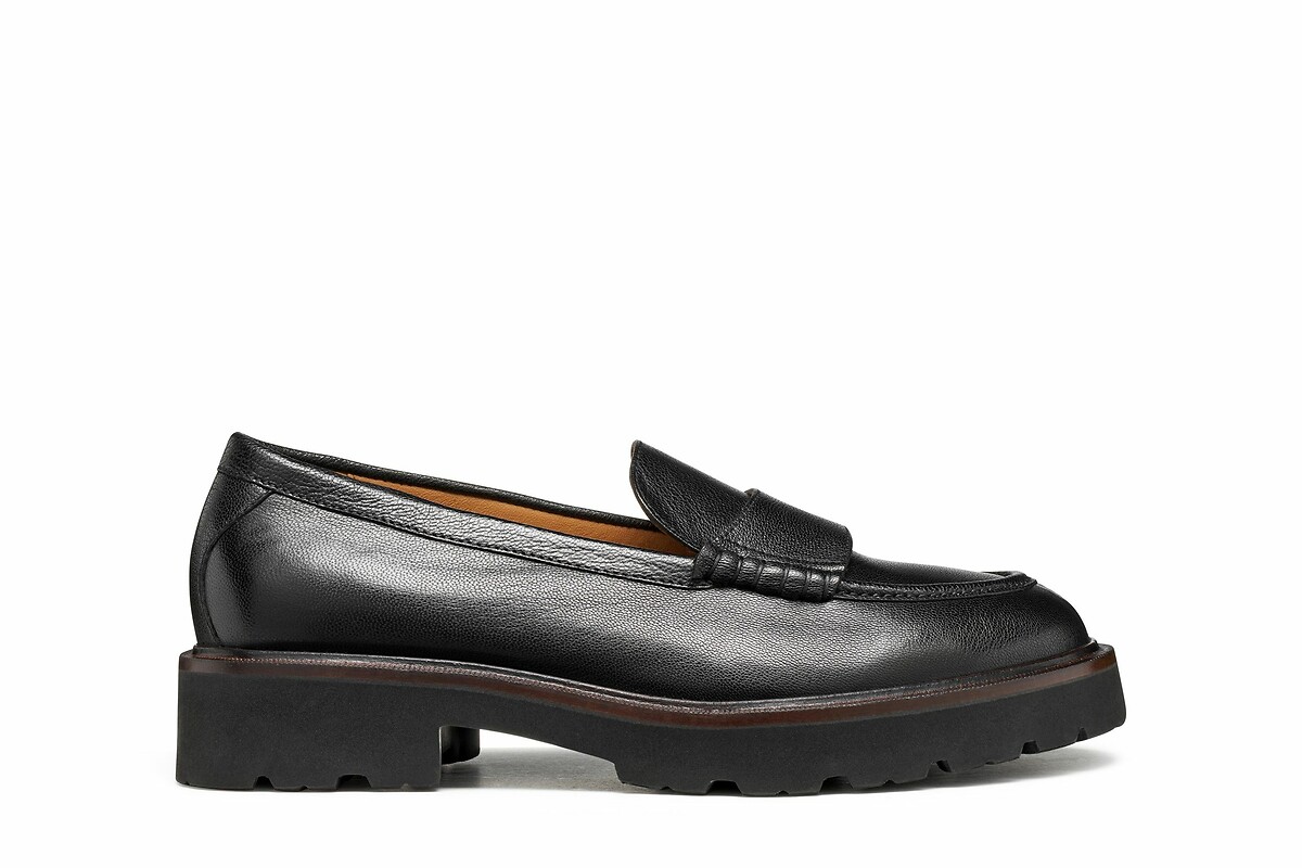 Norize Leather Loafers, GEOX