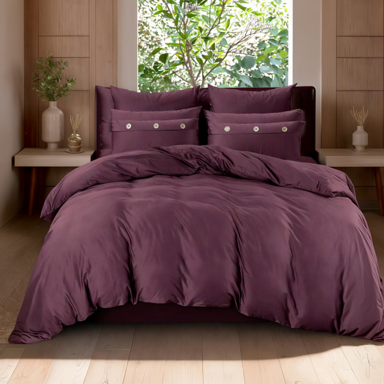 housse de couette coton uniee, OLI, C DESIGN HOME TEXTILE