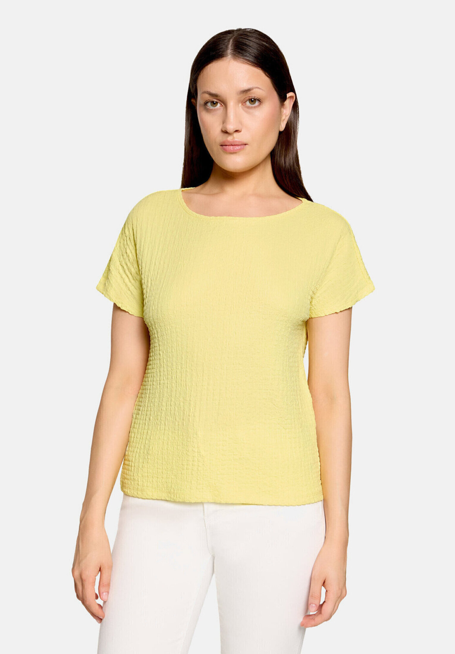 T-Shirt avec structure à encolure bateau, BETTY BARCLAY