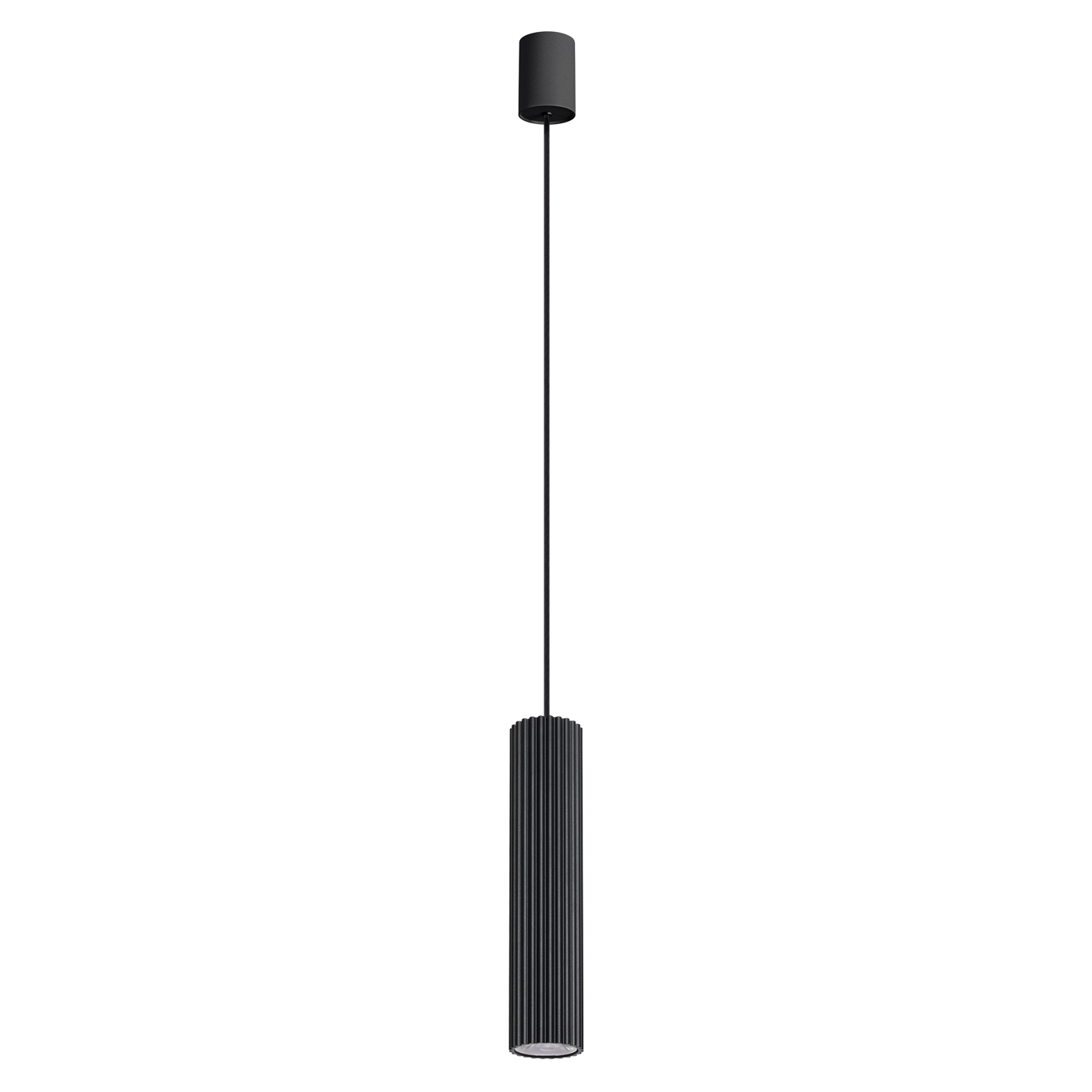 Suspension Aluminium Noir LED 1 Ivar, EDEN