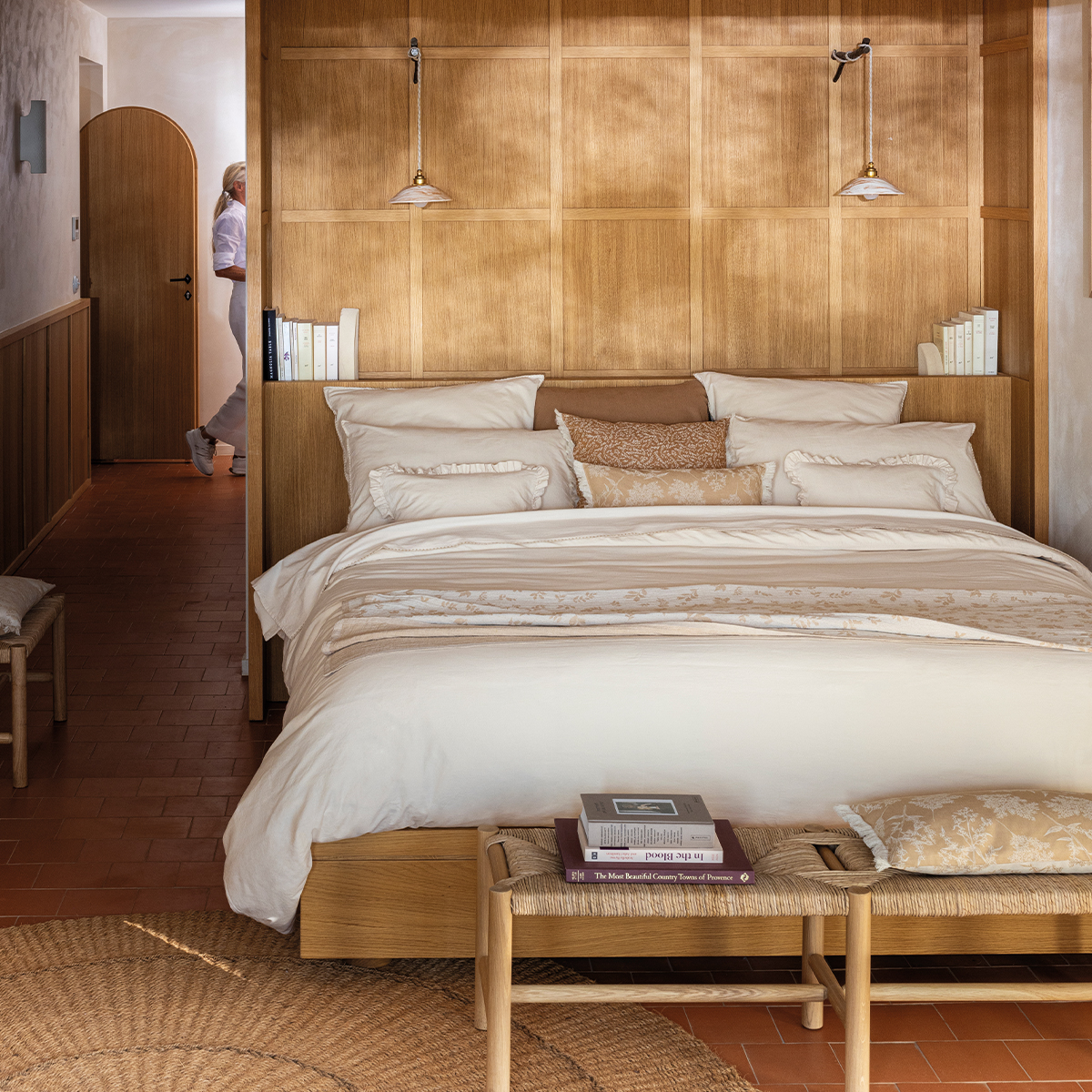 Housse de couette en Coton, ECLAT, LE JACQUARD FRANCAIS