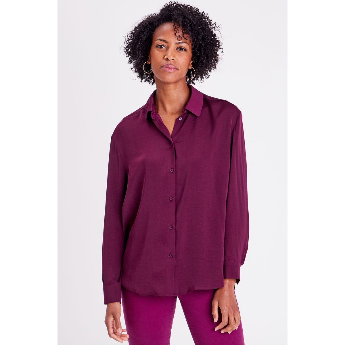 La redoute chemisier femme best sale manches longues