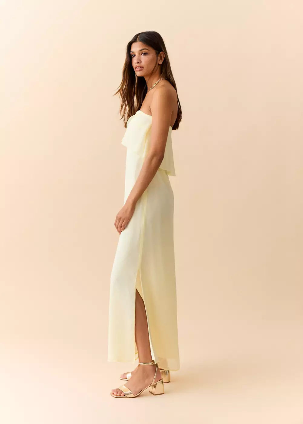 Robe bustier, MANGO TEEN