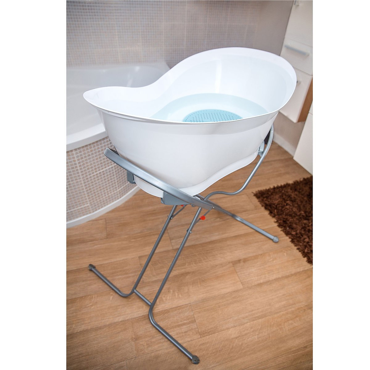 Pied De Baignoire Aquanest Et Tube De Vidange Gris Babymoov La Redoute