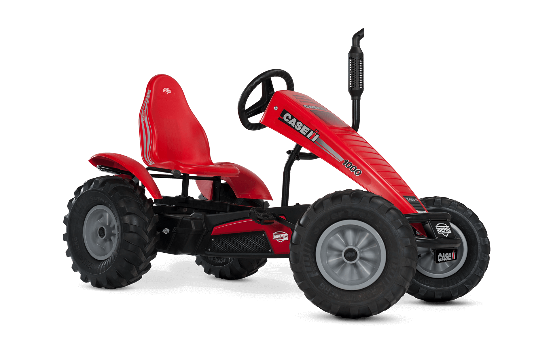 Kart à pédale tracteur XL Case IH BFR, BERG TOYS