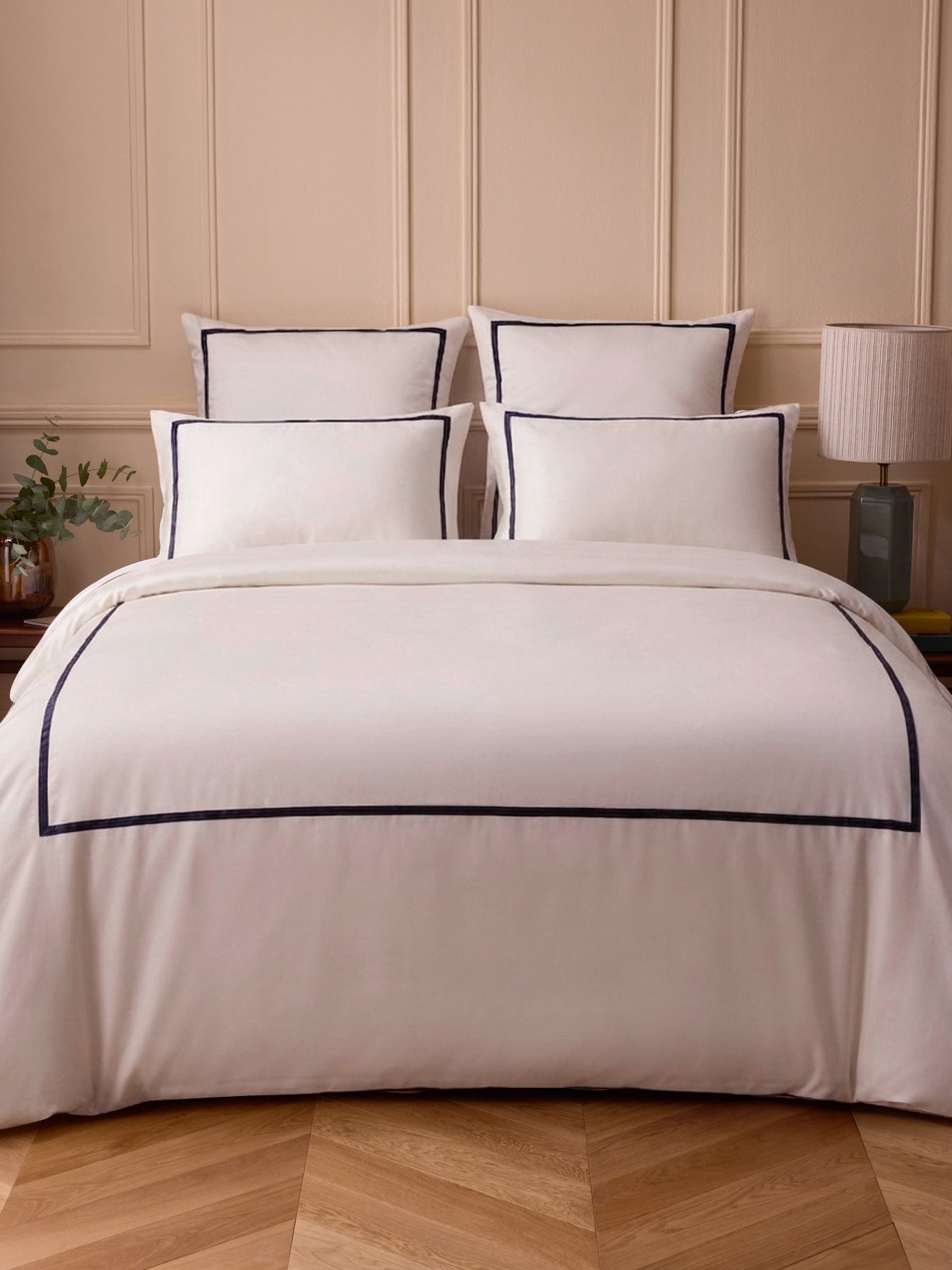 Housse de couette satin de coton "Léonore", CYRILLUS