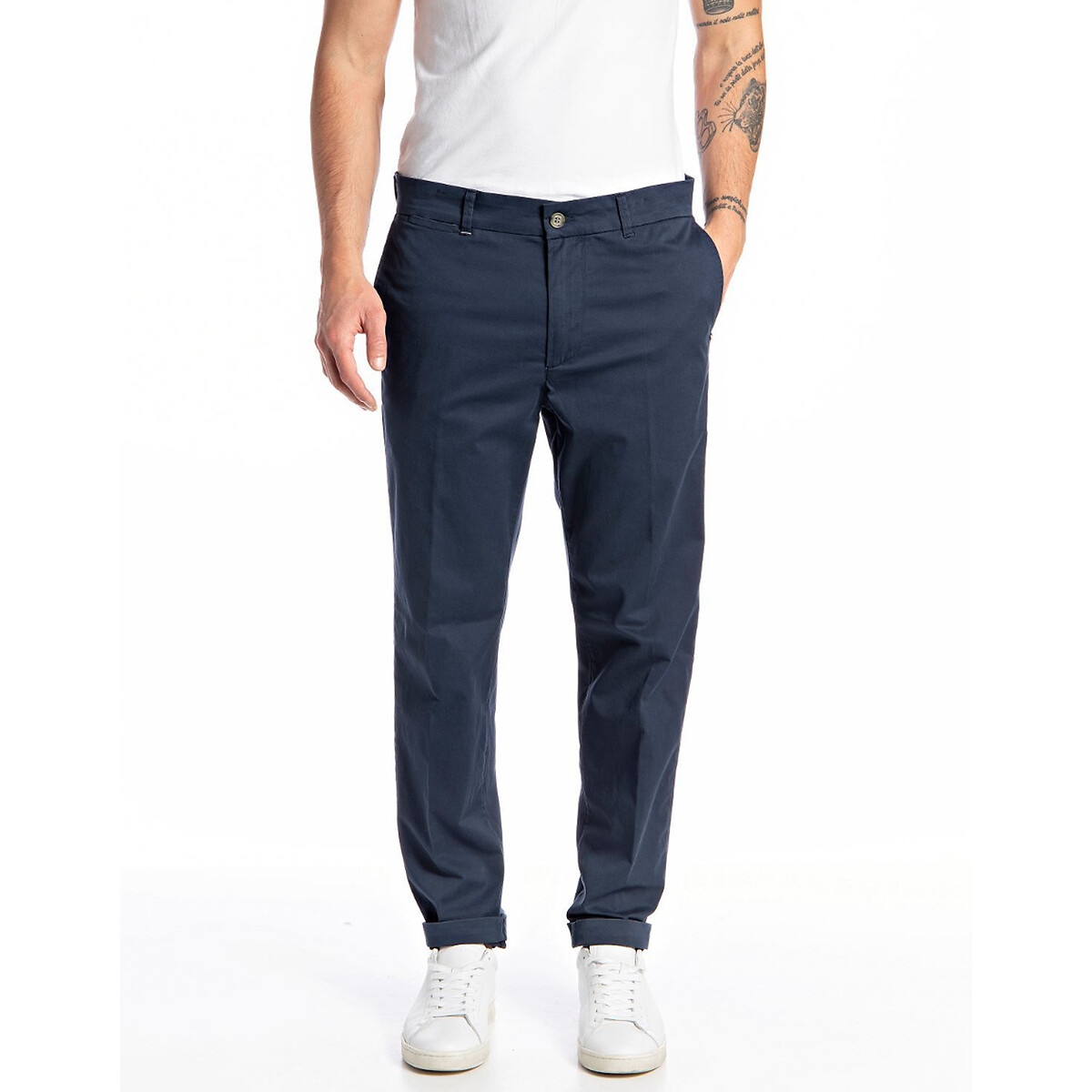Image of Brad Cotton Chinos in Slim Fit