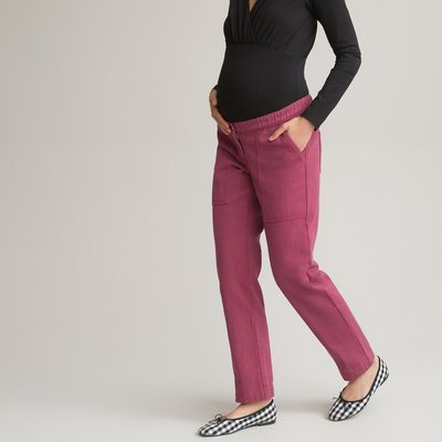 Straight Maternity Jeans, Mid Rise Length 28.5" LA REDOUTE COLLECTIONS