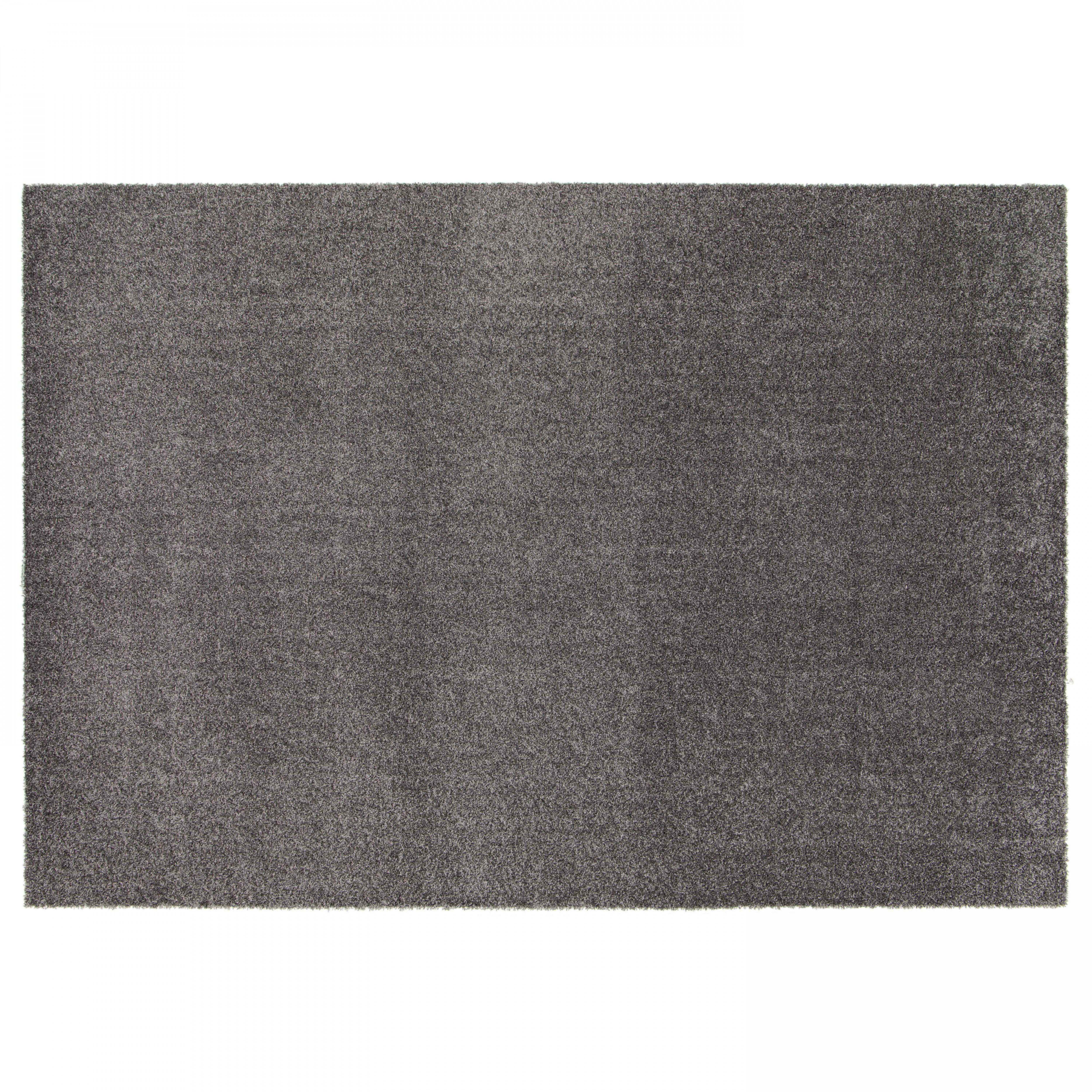 Tapis uni à poils longs en polypropylène, OVIALA