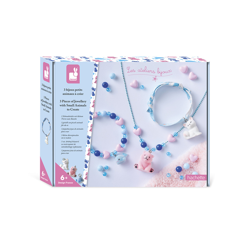 3 Bijoux Petits Animaux À Créer, JANOD