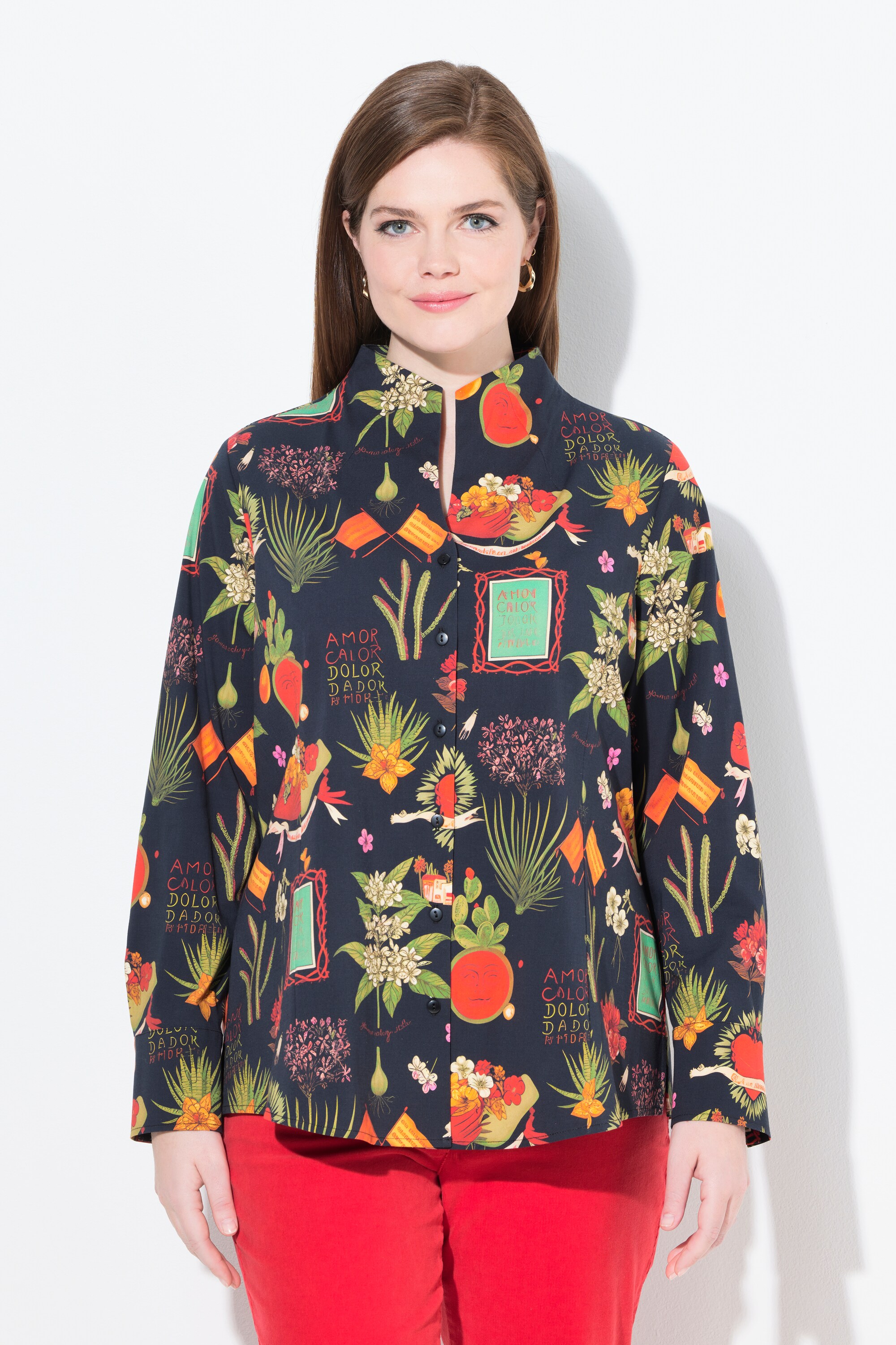 Chemisier motif champêtre, ULLA POPKEN