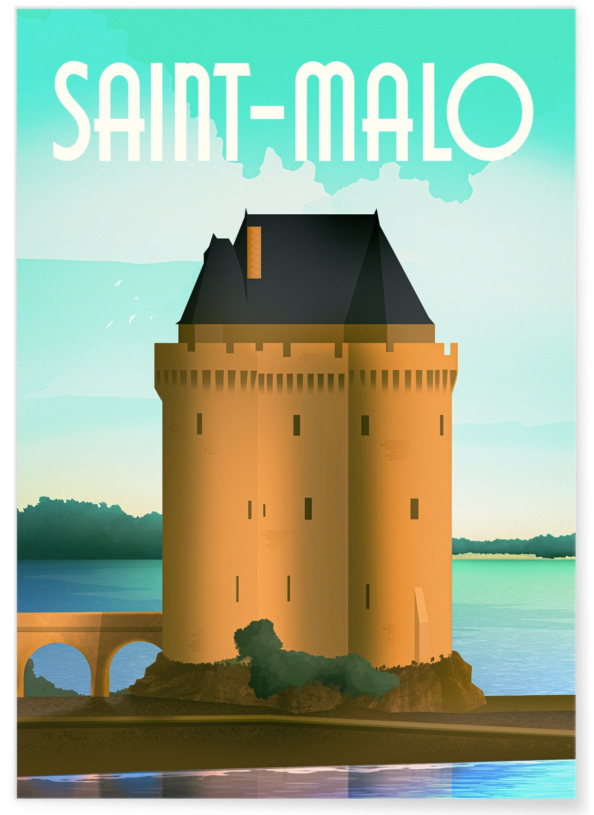 Affiche ville Saint-Malo, L'AFFICHERIE