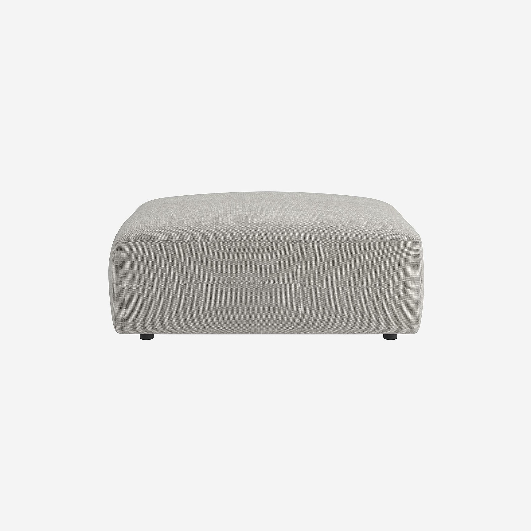 Repose-pieds tissu, tissu CREMI, HABITAT