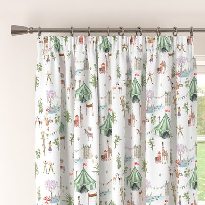 Cirque Du Chateau Lined Pencil Pleat Pair of Curtains THE CHATEAU BY ANGEL STRAWBRIDGE