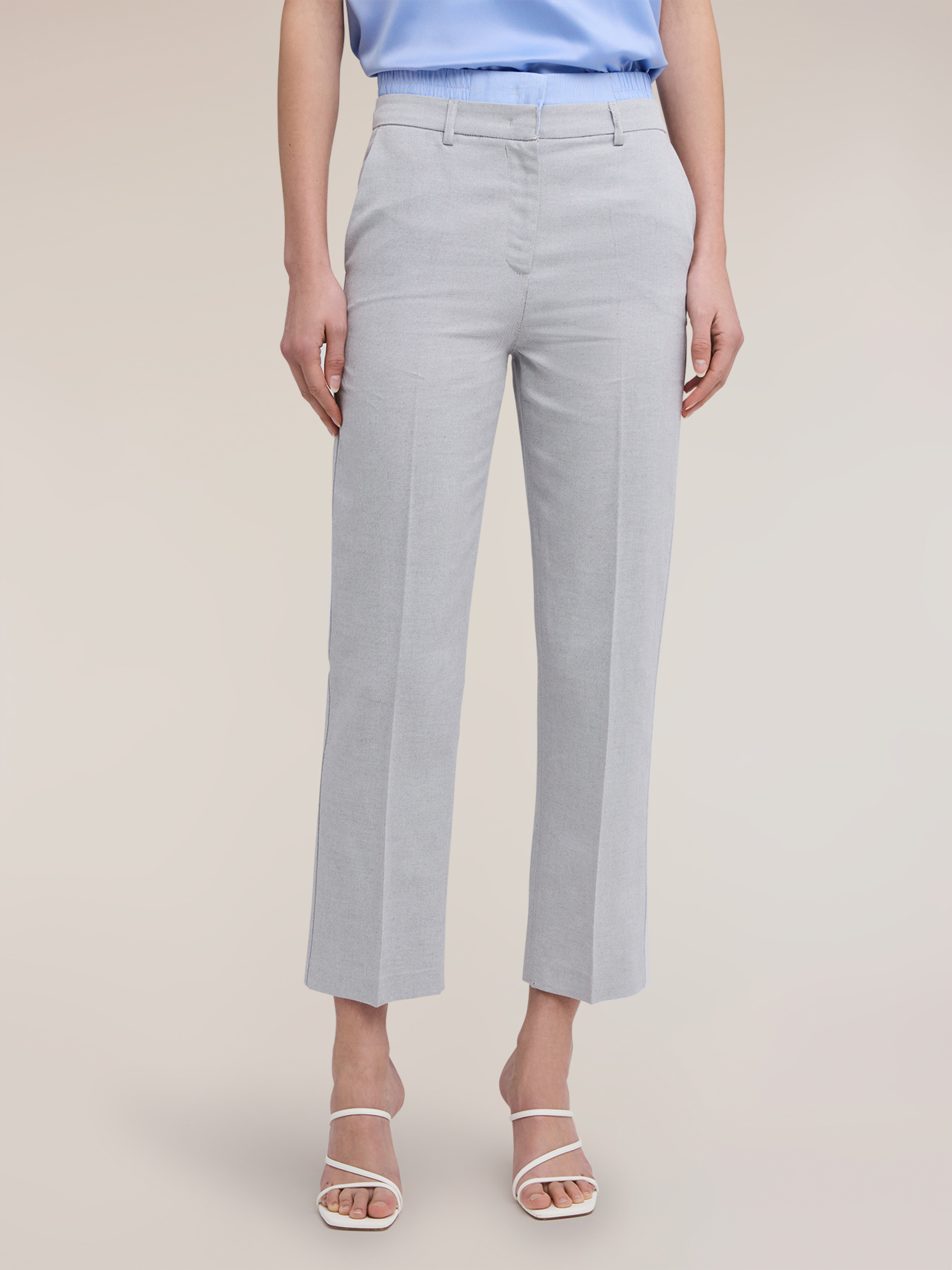 Pantalon chino taille haute, MOTIVI