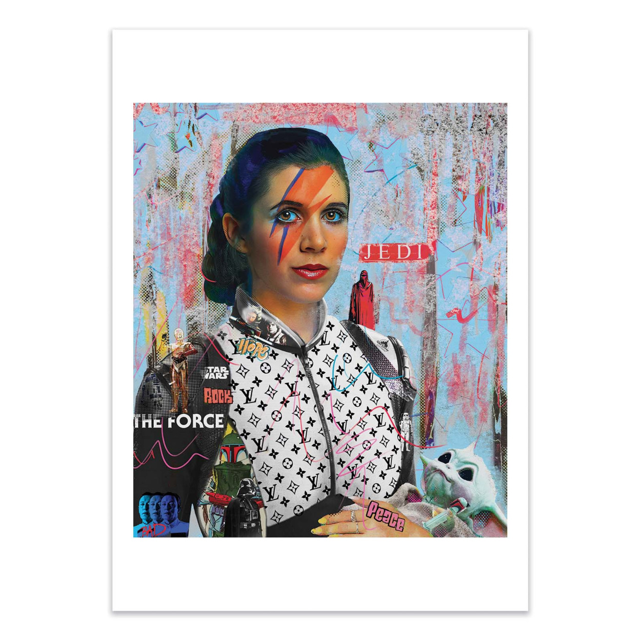 Affiche d'art - Leia - Mr Pablo Costa, WALL EDITIONS