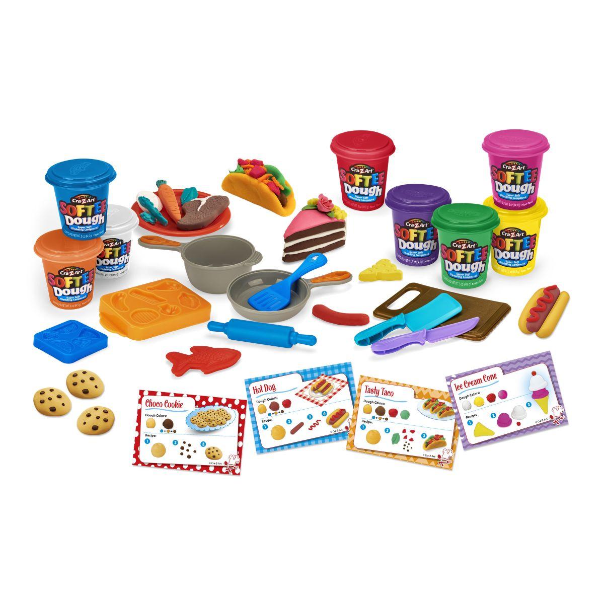 Kit de Pâte à Modeler et Malléable Super Chef, LEXIBOOK