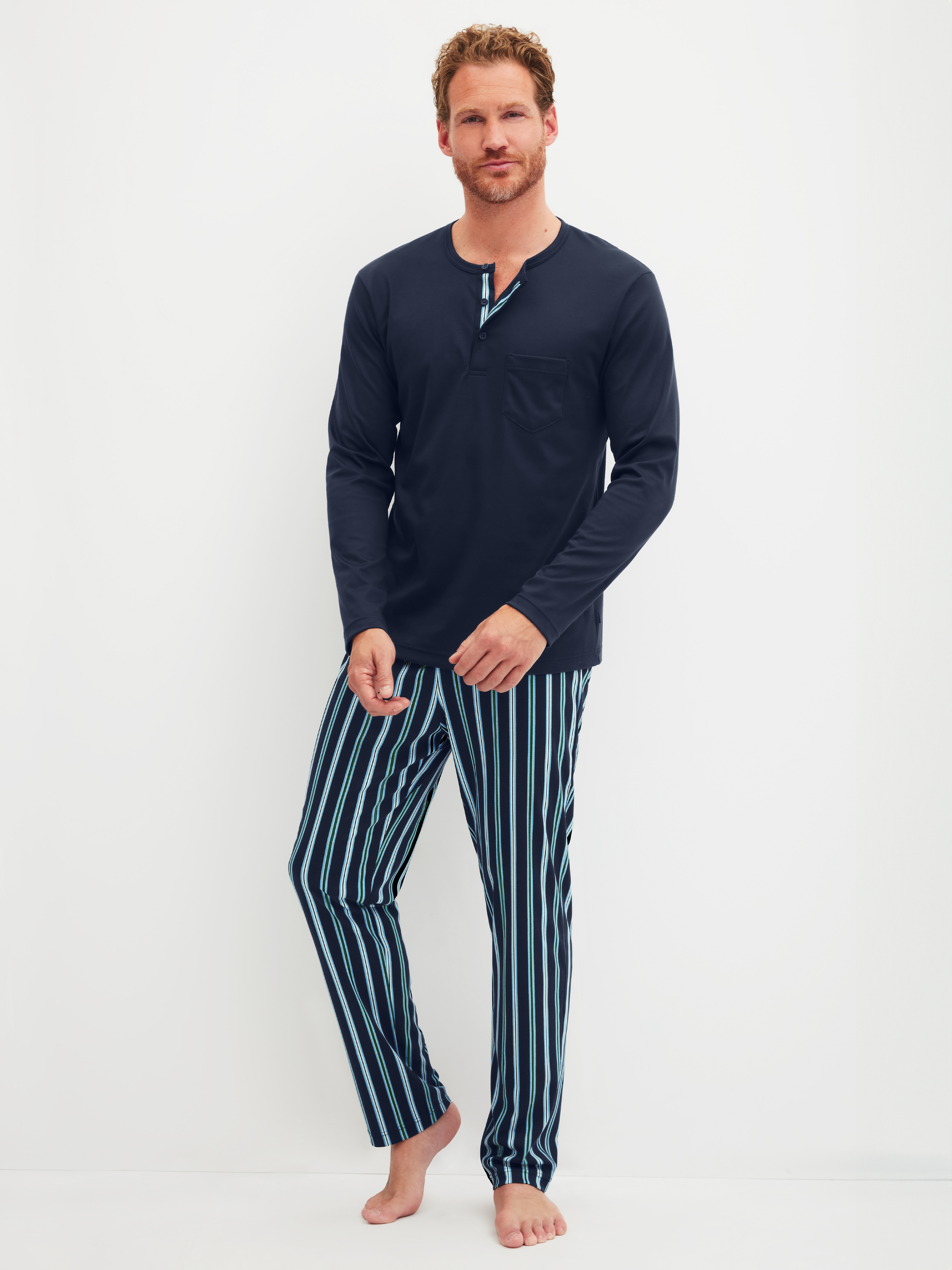 Pyjama manches longues Coton RELAX CHOICE, CALIDA