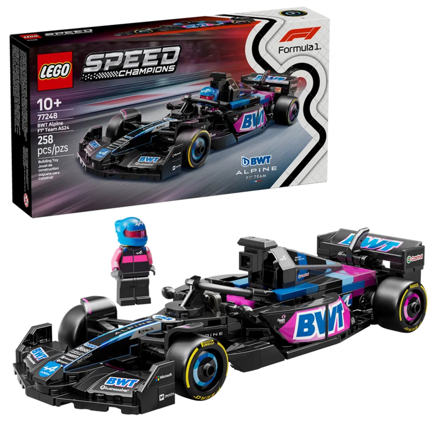 Voiture F1® BWT Alpine Team A524, LEGO