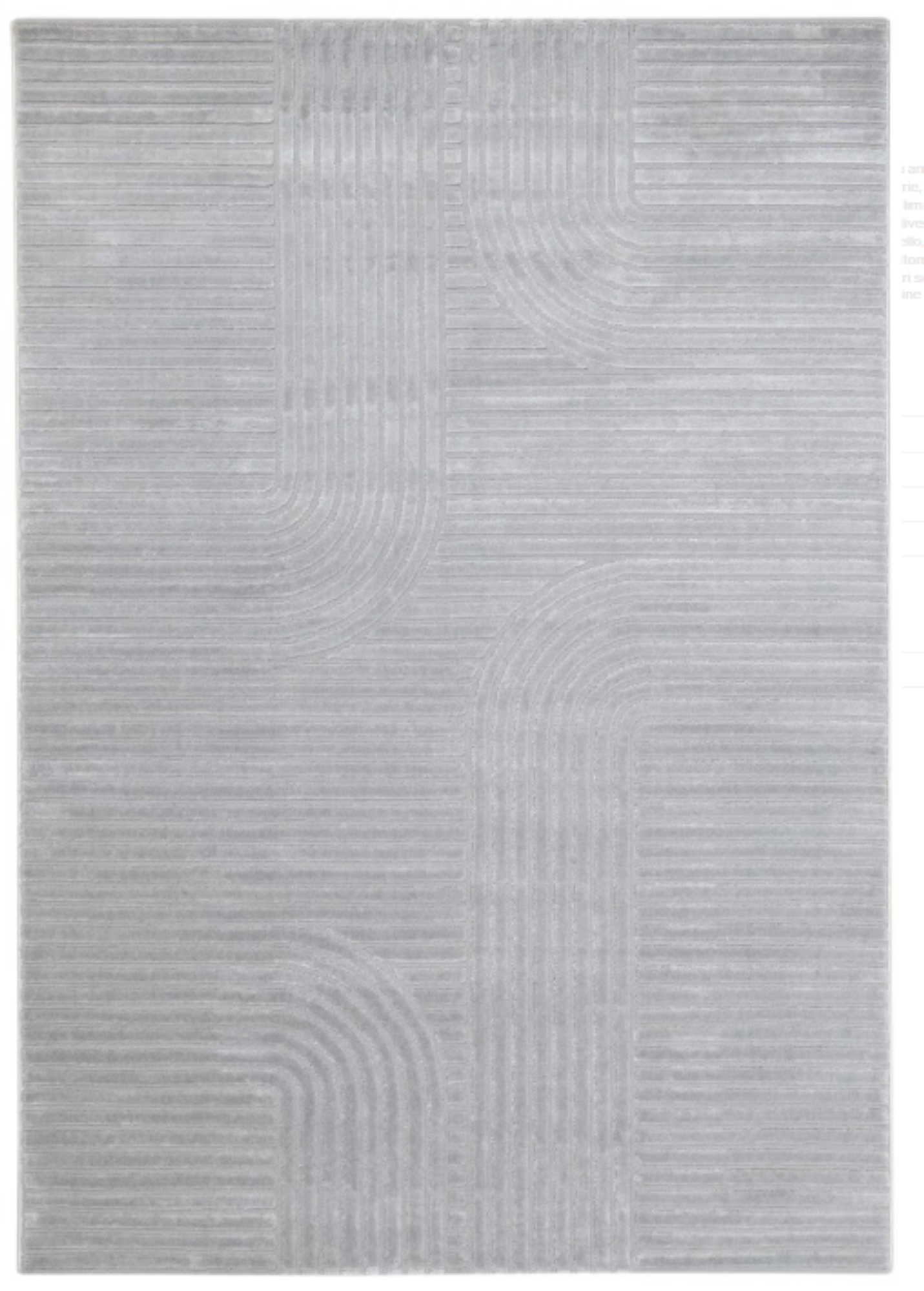 Tapis moderne tissé plat CHIKA, NOVATREND