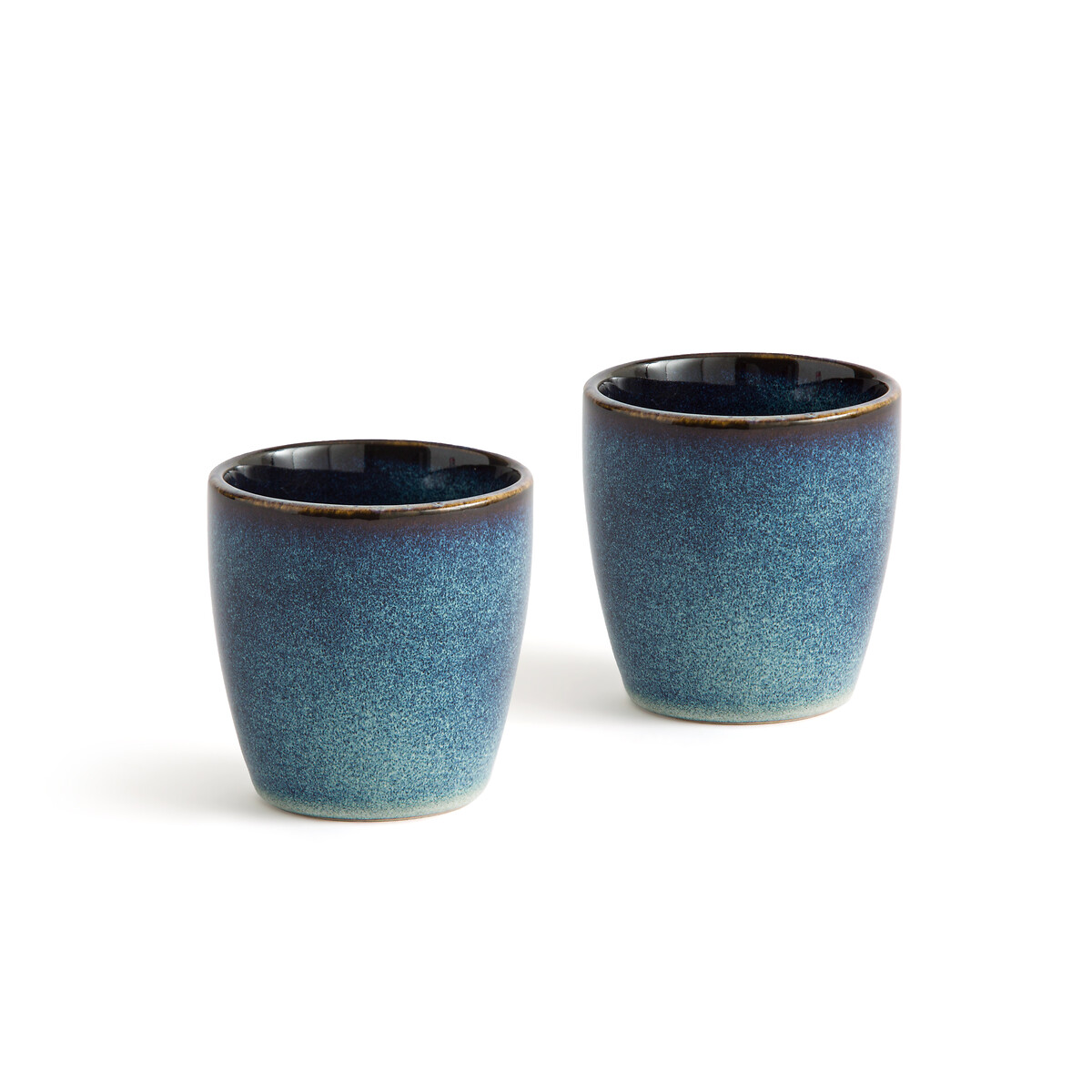 Set of 2 Onda Stoneware Cups