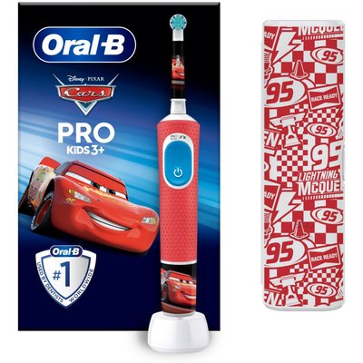 Brosse à dents électrique Vitality Pro Kids Cars + Etui de voyage ORAL B