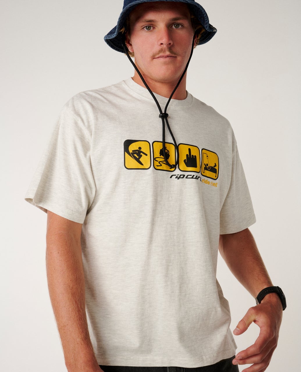 T-shirt ARCHIVE Ride On Boxy, RIP CURL