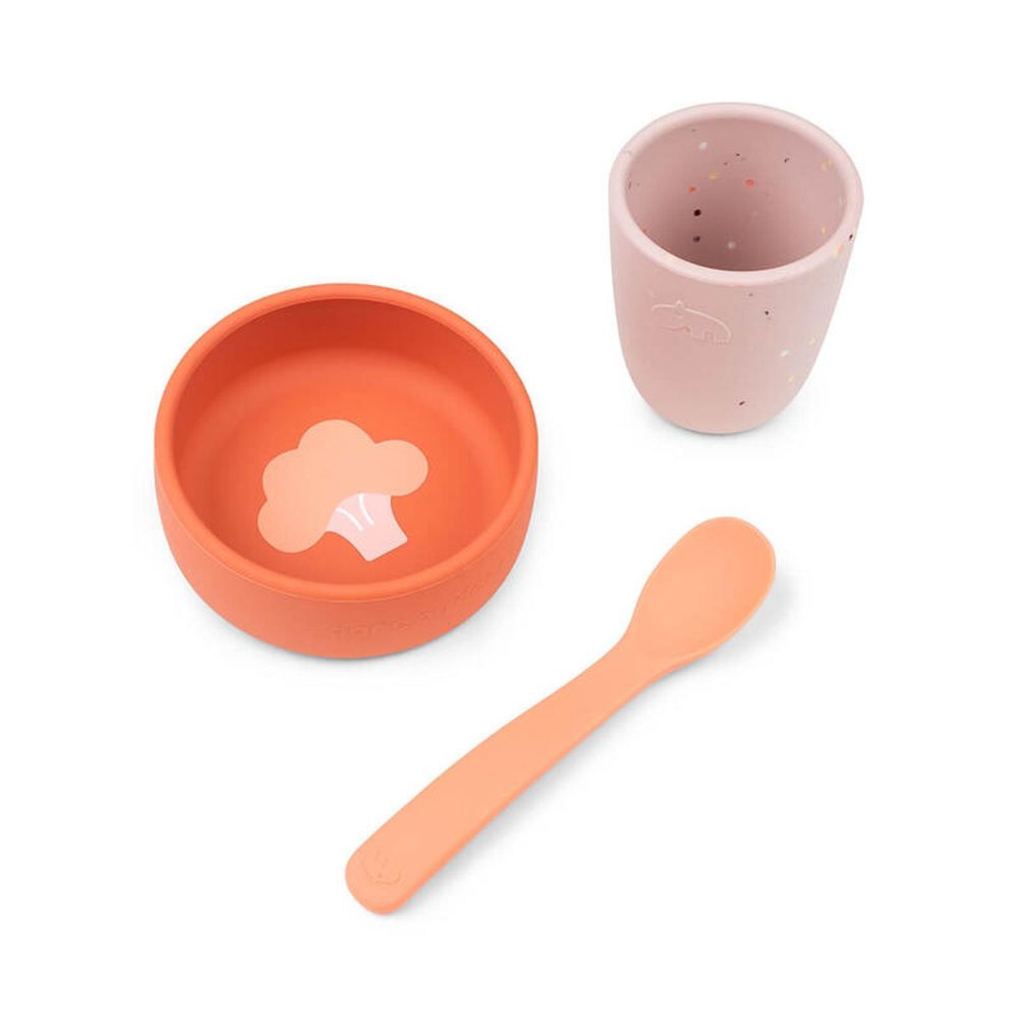 Coffret 1er repas en silicone, DONE BY DEER