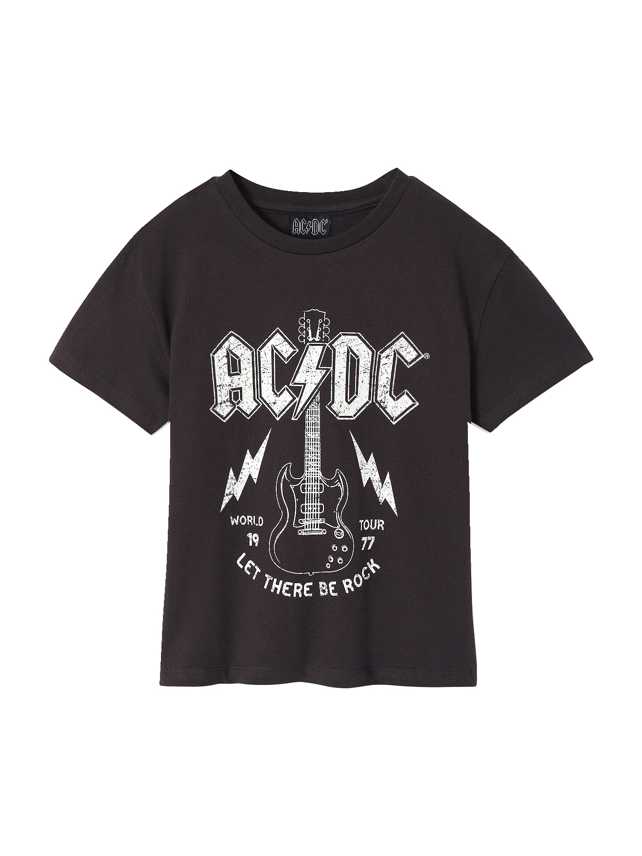 T-shirt rock manches courtes ACDC, VERTBAUDET