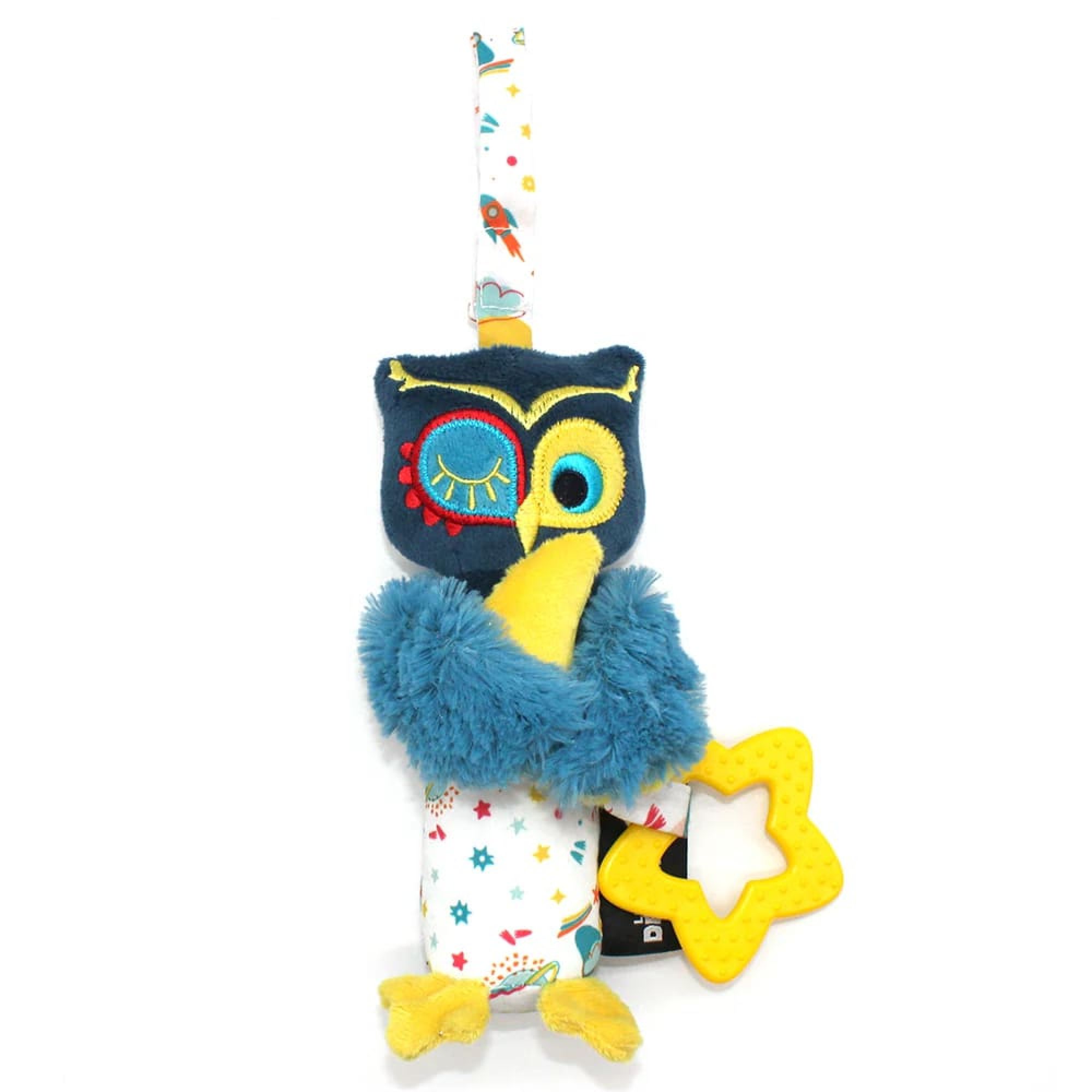 Peluche carillon Astros le hibou, LES DEGLINGOS