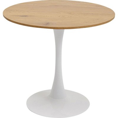 Table Schickeria 80cm chêne et blanche KARE DESIGN