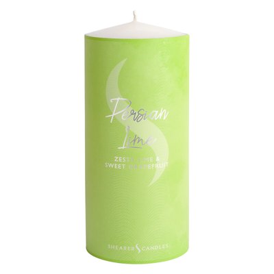 Persian Lime Scented Pillar Candle SHEARER