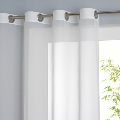 Limpo Voile Radiator Curtain with Eyelets SO'HOME