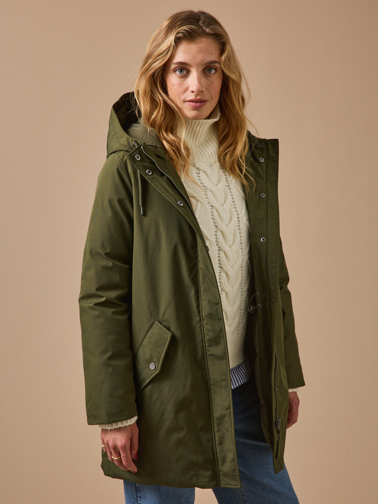 Parka longue matelassée, CYRILLUS
