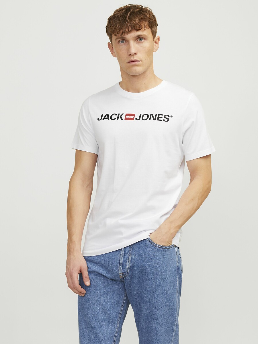Set van 3 T-shirts met korte mouwen, JACK & JONES