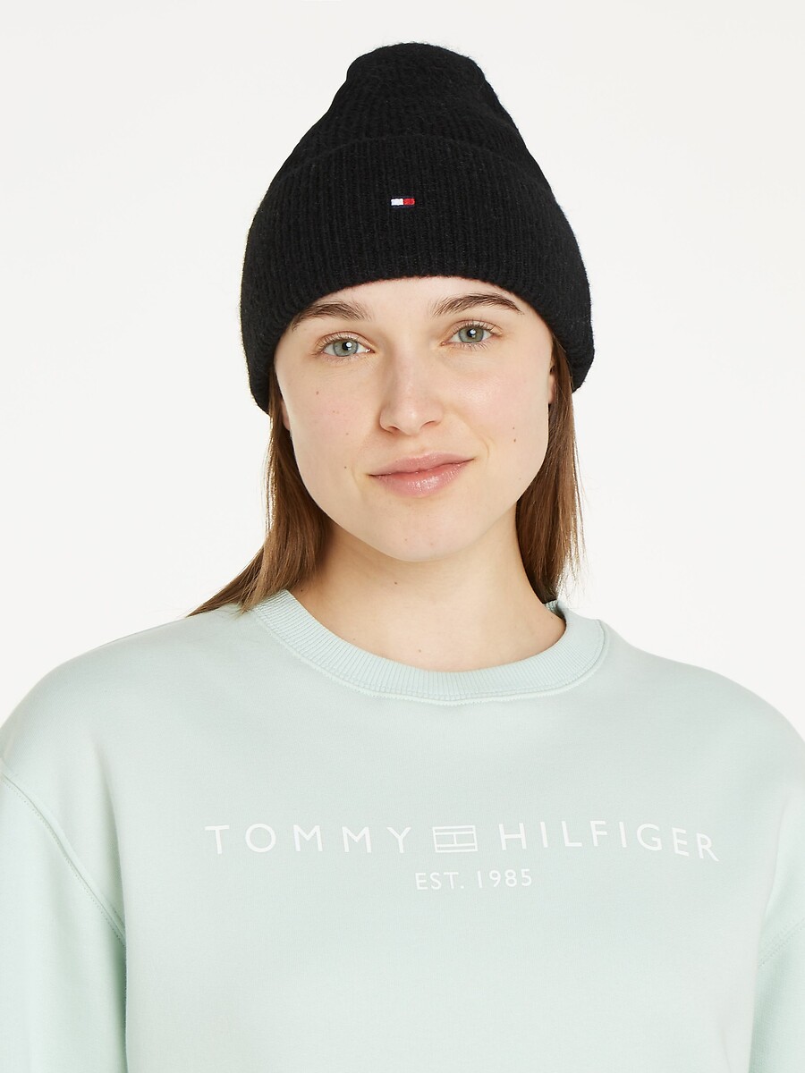 Bonnet tommy hilfiger avec pompon best sale
