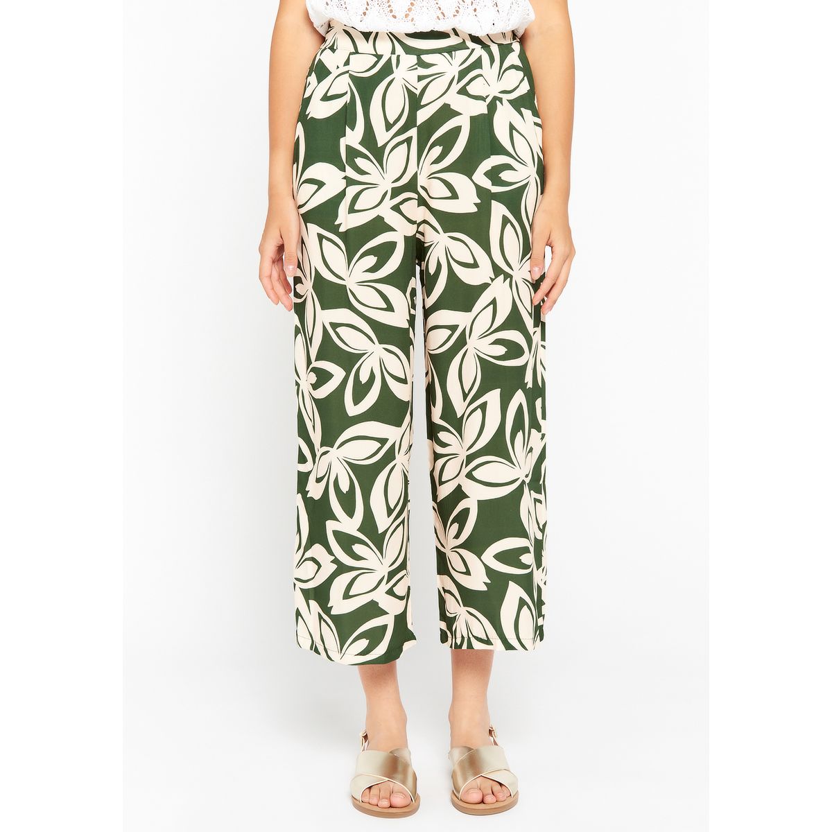 Pantalon best sale évasé imprimé