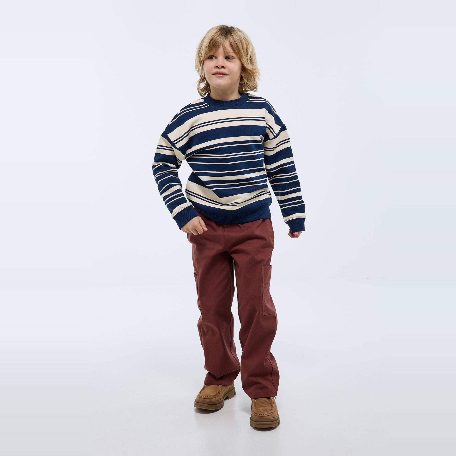 Sweat imprimé en coton BIO GOTS, MONOPRIX