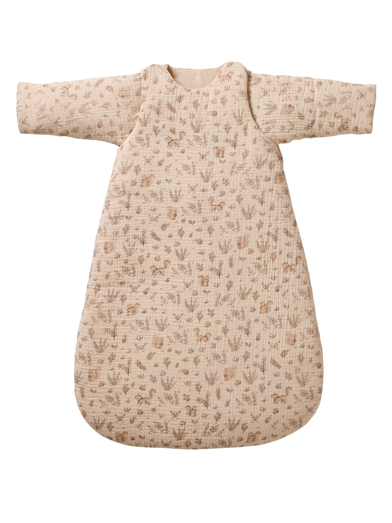 Gigoteuse en gaze de coton NUTTY, VERTBAUDET