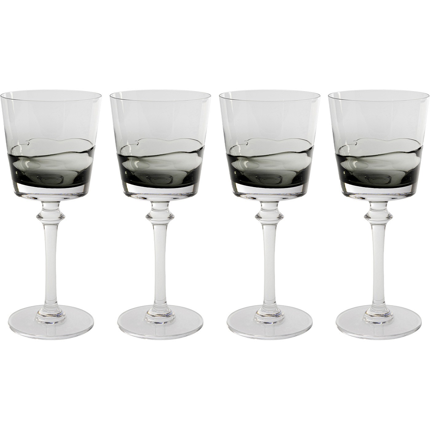 Lot de 4 verres à vin, MIMI, KARE DESIGN