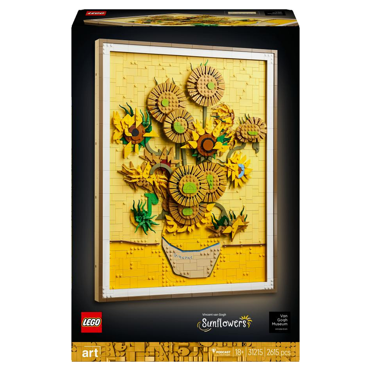 31215 Vincent van gogh  les tournesols ® ART, LEGO