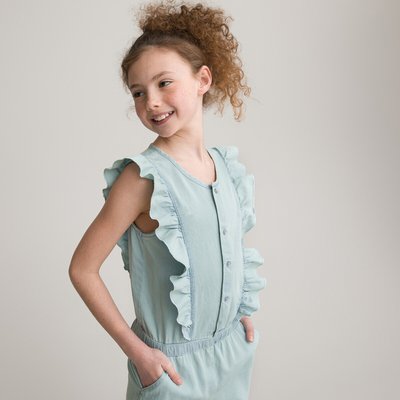 Lightweight Denim Jumpsuit, 3-12 Years LA REDOUTE COLLECTIONS