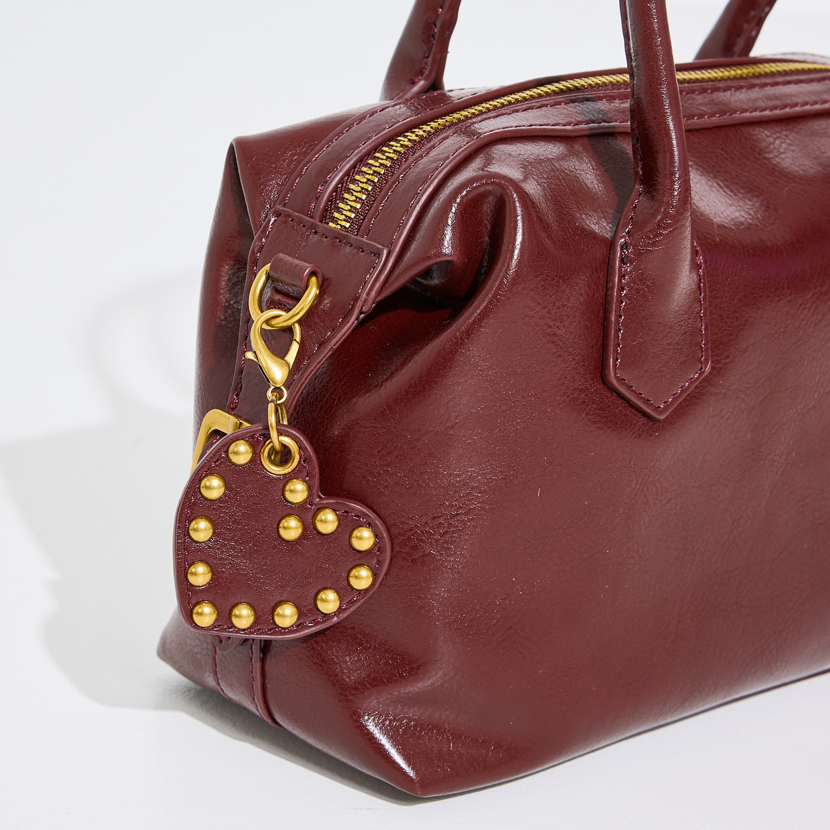 Sac bowling avec grigri coeur, GRAIN DE MALICE