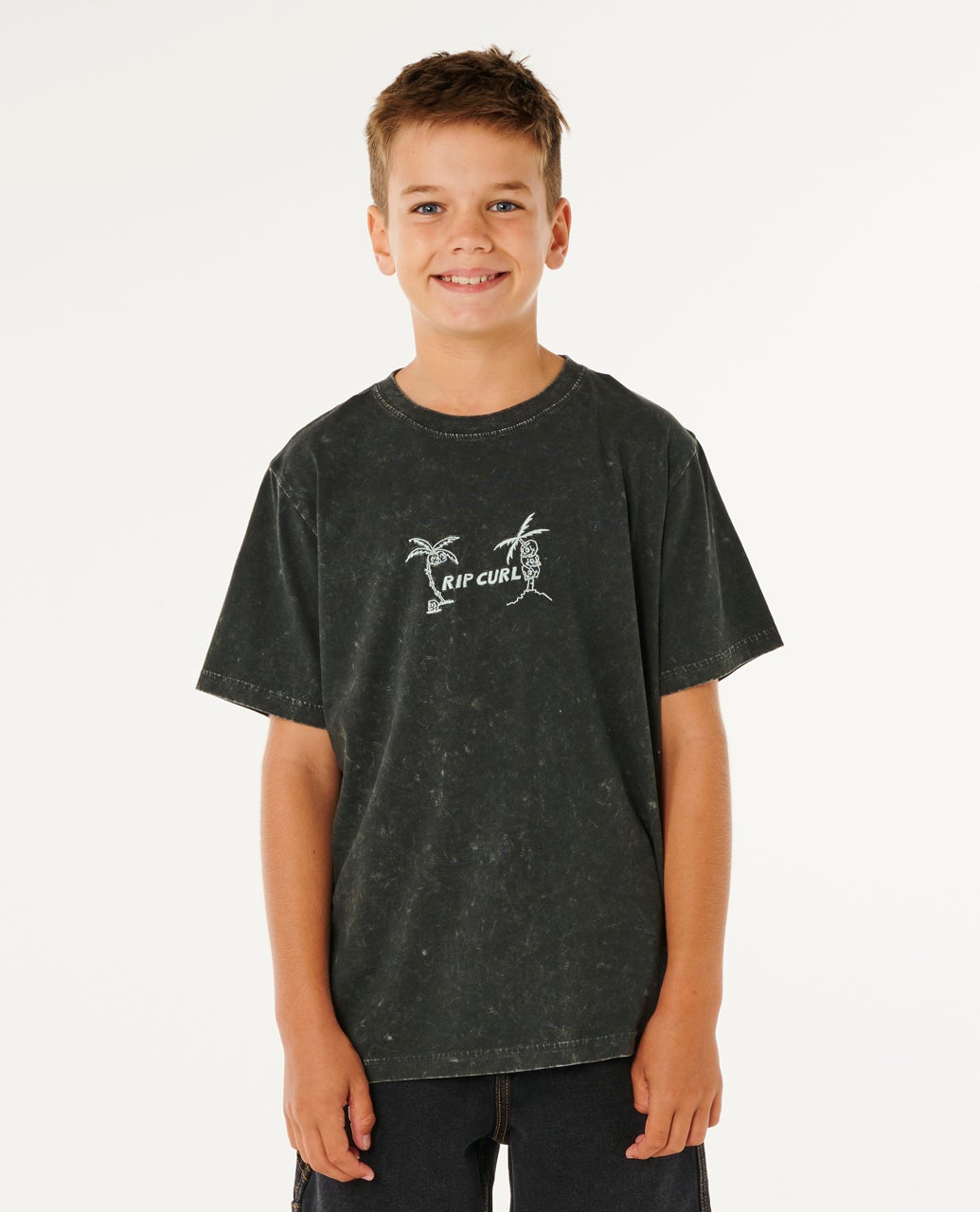 T-shirt à manches courtes Eternal Shred Wash Enfant, RIP CURL