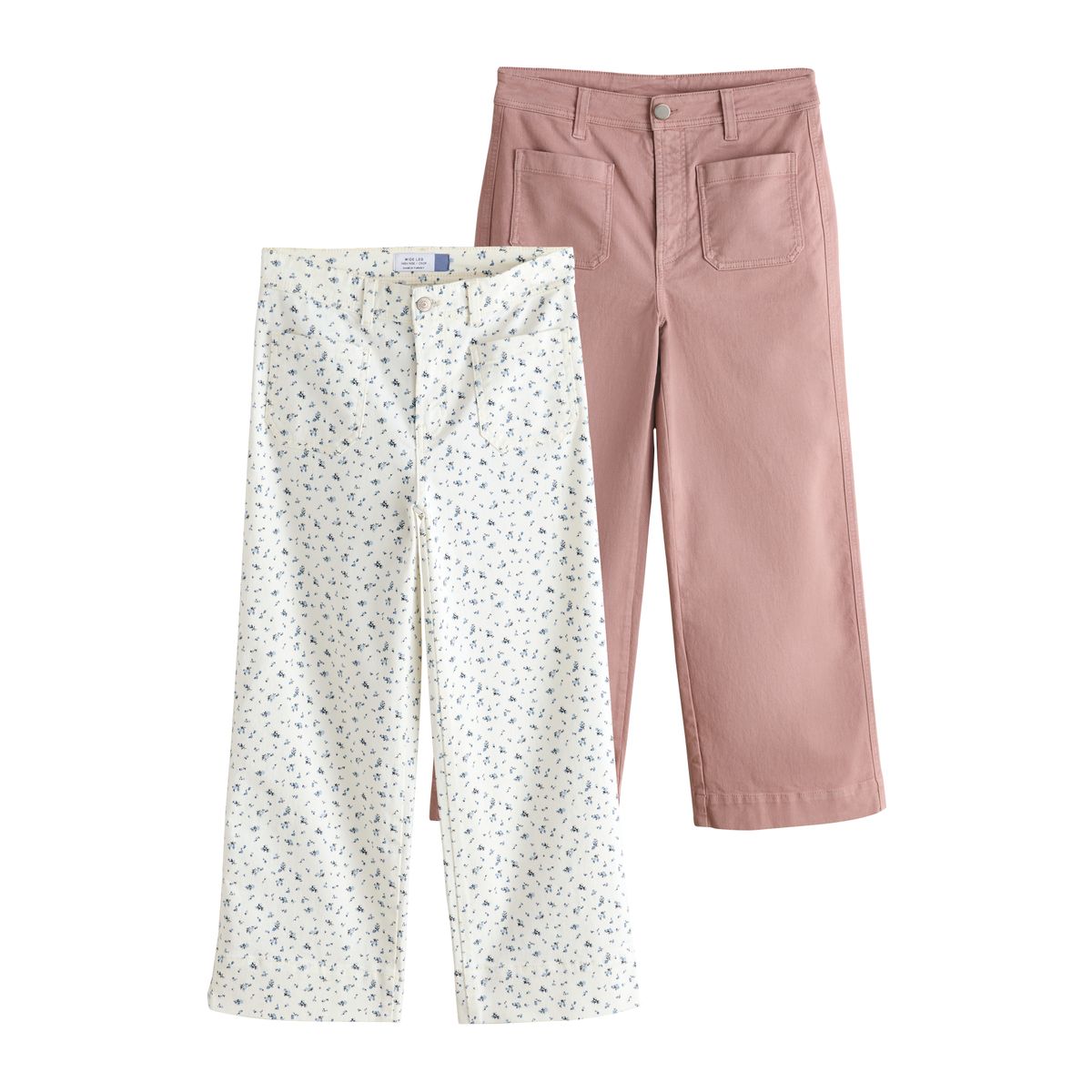 Jean court à poche plaquée, lot de 2, NEXT