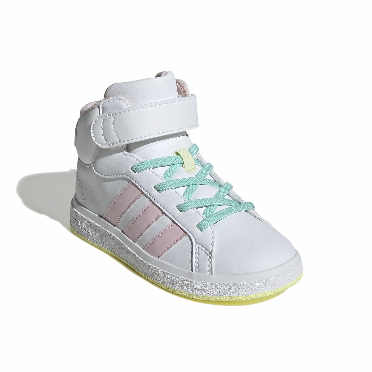 Sneakers grand court mid weiss rosa Adidas Sportswear La Redoute