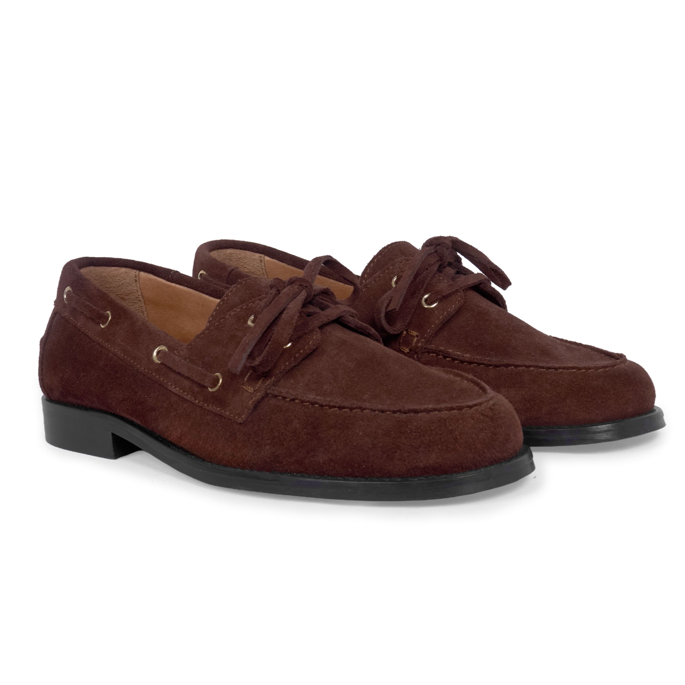 Mocassins bateau Thelma cuir daim, JULES & JENN