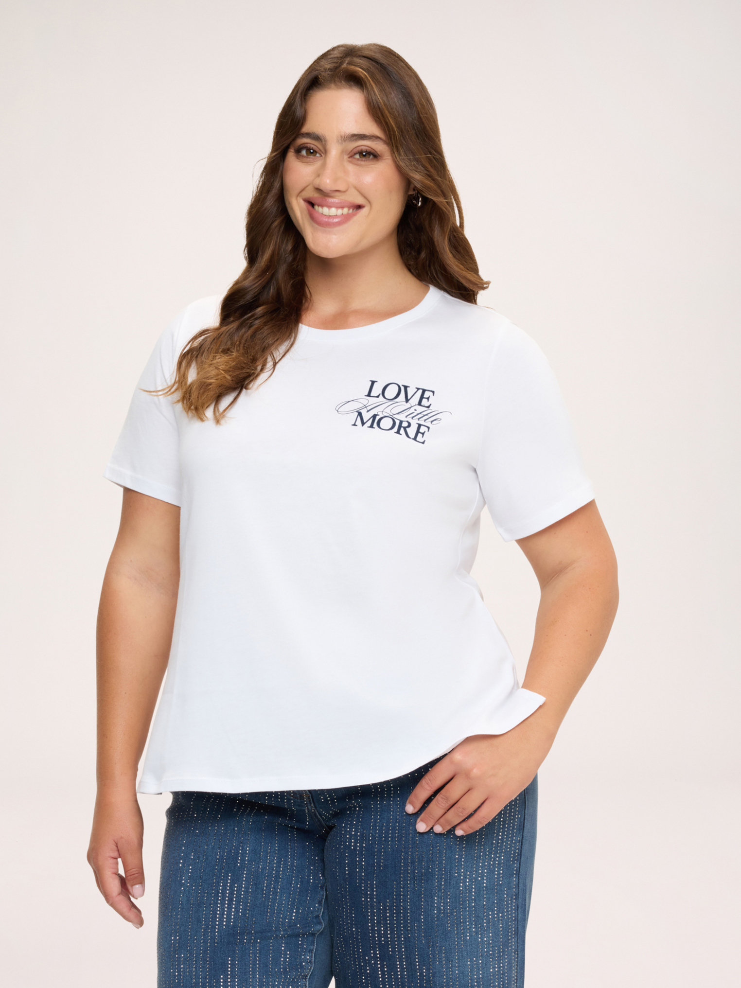 T-shirt avec inscription, FIORELLA RUBINO