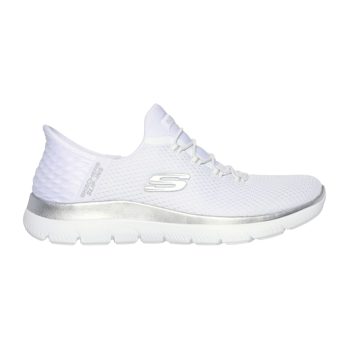 Basket skechers cheap argent