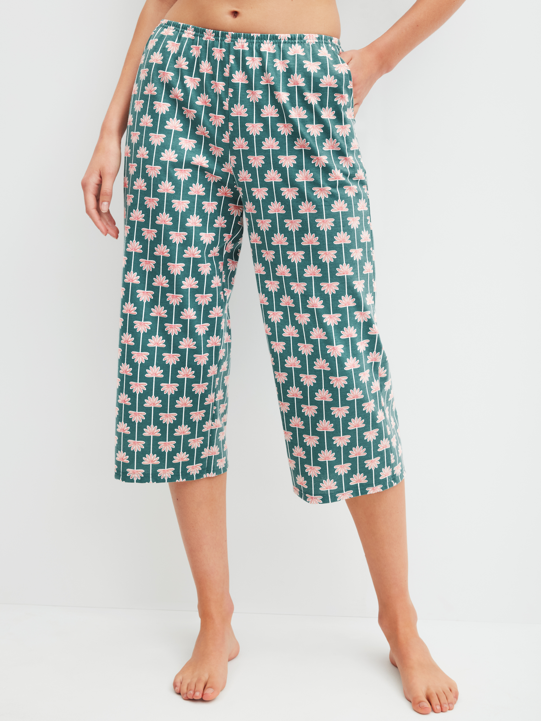 Pantalon de pyjama 3/4 Coton FAVOURITES BEACH, CALIDA